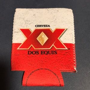 XX DOS EQUIS BEER KOOZY FOAM BOTTLE HOLDER